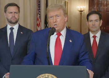 Donald Trump am 21.06.2025 US-Ostküstenzeit