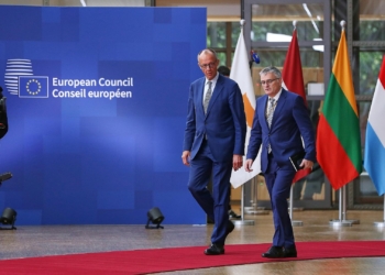 Friedrich Merz und Stefan Kornelius am 26.06.2025
