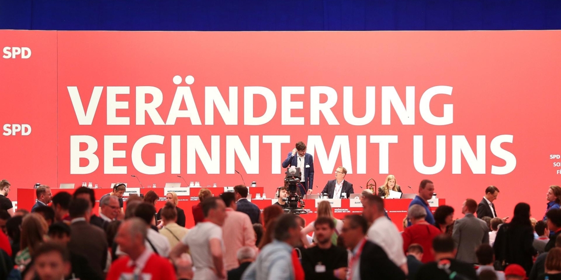 SPD setzt Bundesparteitag fort 1 SPD-Parteitag am 28.06.2025