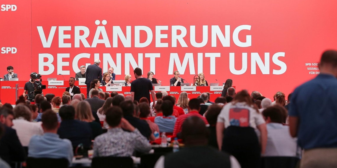 SPD-Bundesparteitag beendet - Klüssendorf spricht von "Aufbruch" 1 SPD-Parteitag am 29.06.2025