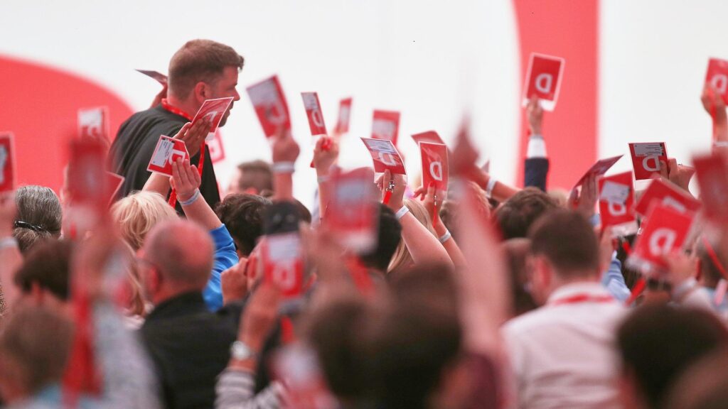 Abstimmung auf SPD-Parteitag am 29.06.2025