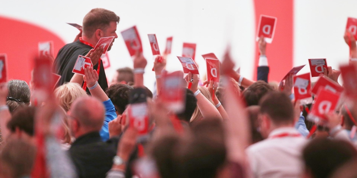 Abstimmung auf SPD-Parteitag am 29.06.2025