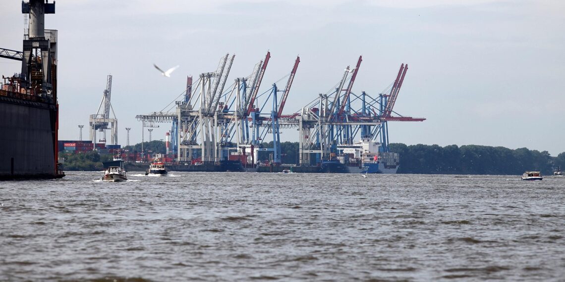 Hamburger Container-Hafen (Archiv)