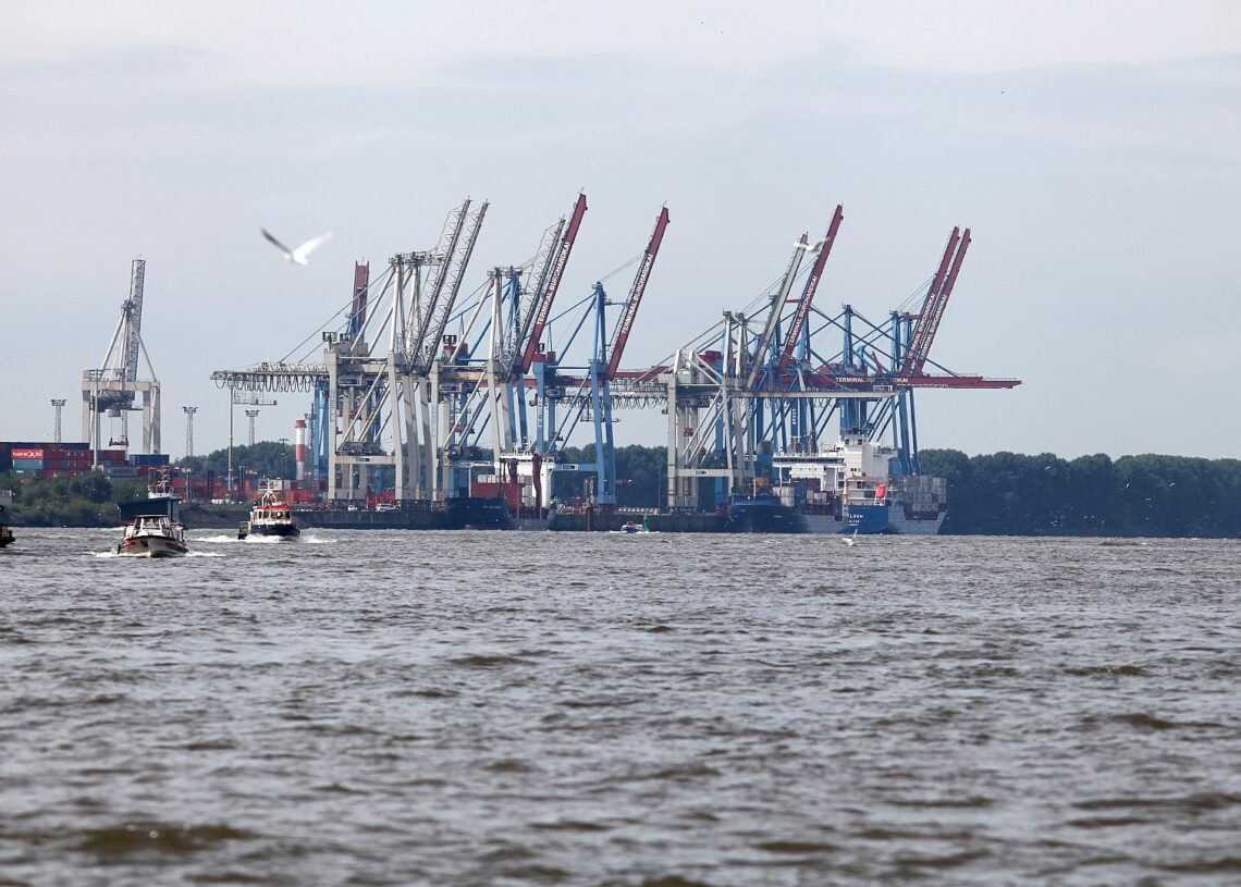 Hamburger Container-Hafen (Archiv)