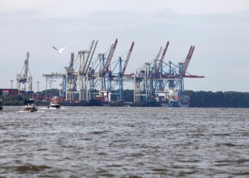 Hamburger Container-Hafen (Archiv)