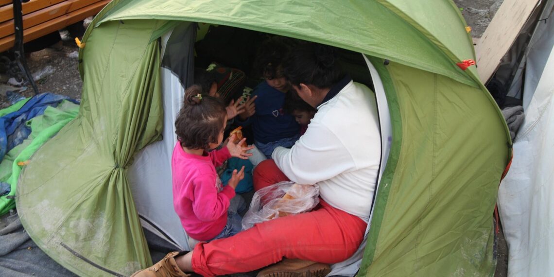 Flüchtlinge auf der Balkanroute (Archiv)