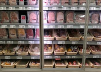 Fleisch und Wurst im Supermarkt (Archiv)
