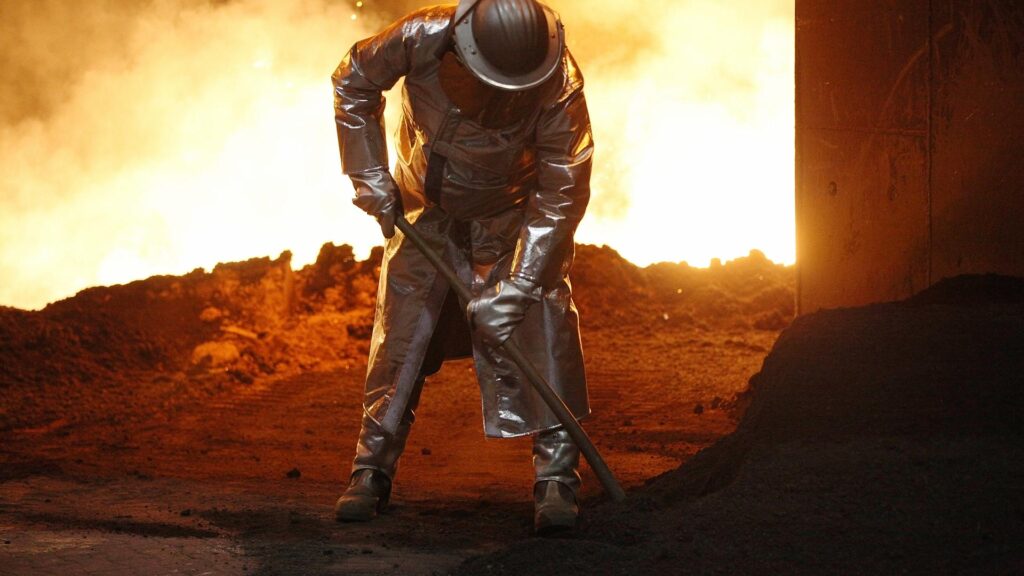 Stahlproduktion (Archiv)