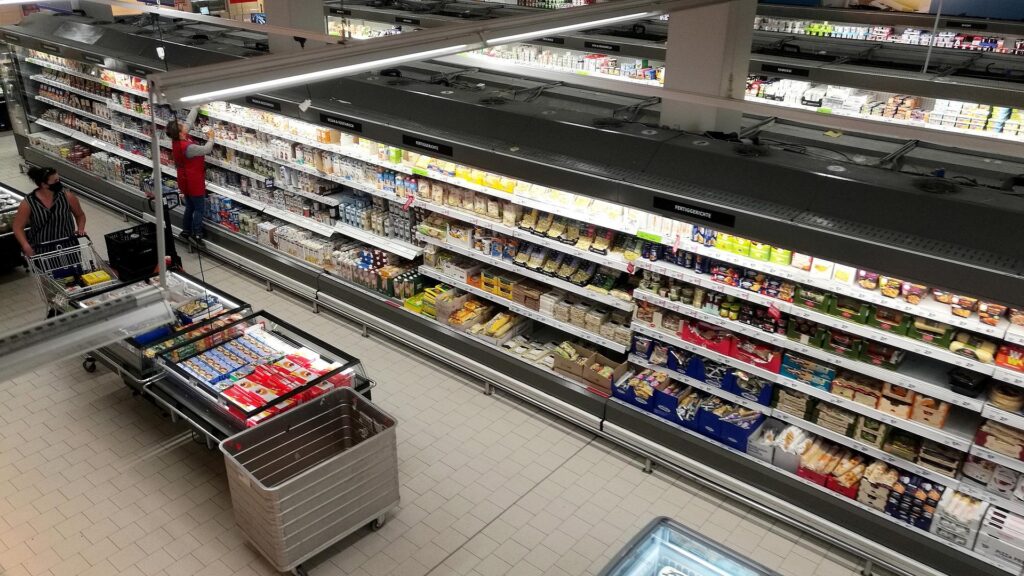Konjunkturforscher erwartet bei langem Iran-Krieg hohe Inflation 14 Supermarkt (Archiv)
