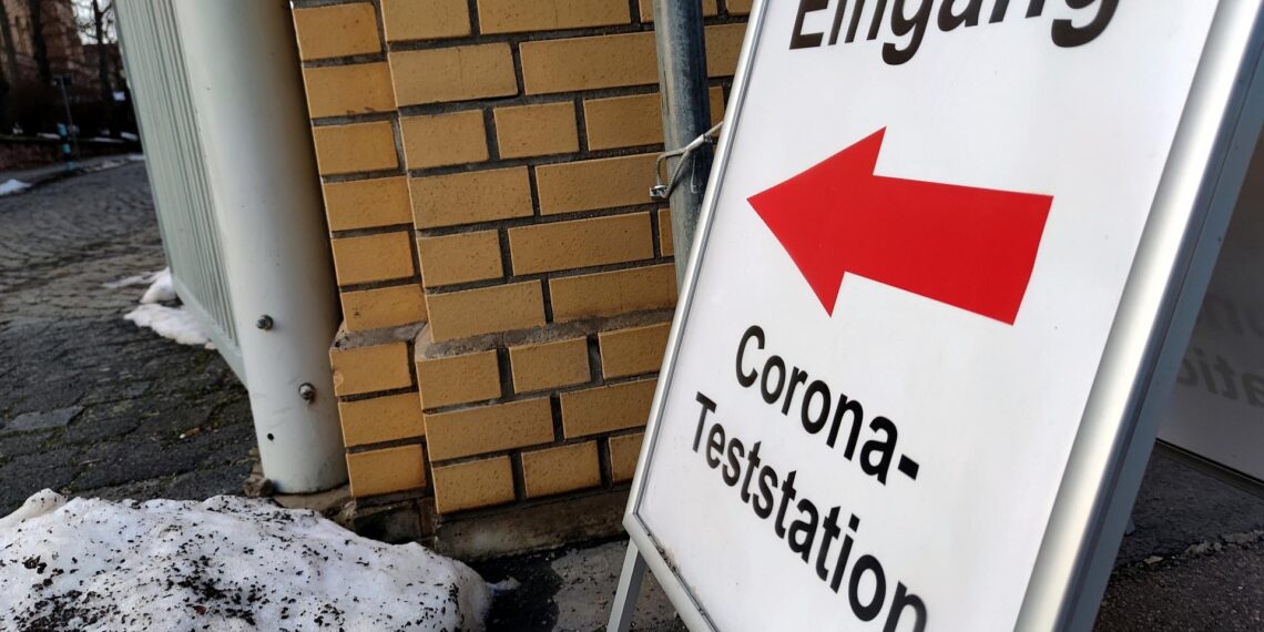 Corona-Teststation (Archiv)
