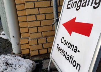 Corona-Teststation (Archiv)