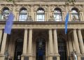 Frankfurter Börse am Börsenplatz in Frankfurt am Main