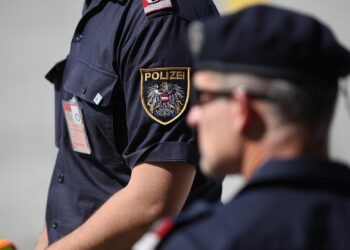 Österreichische Polizisten (Archiv)