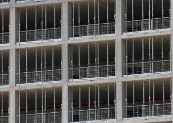Hochhaus-Baustelle (Archiv)