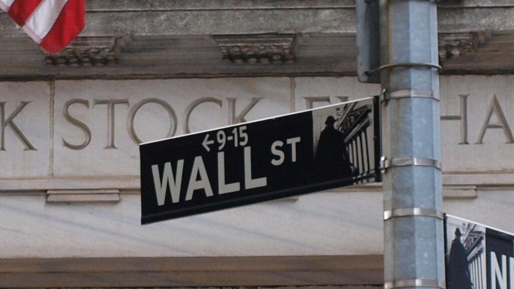 Wallstreet in New York