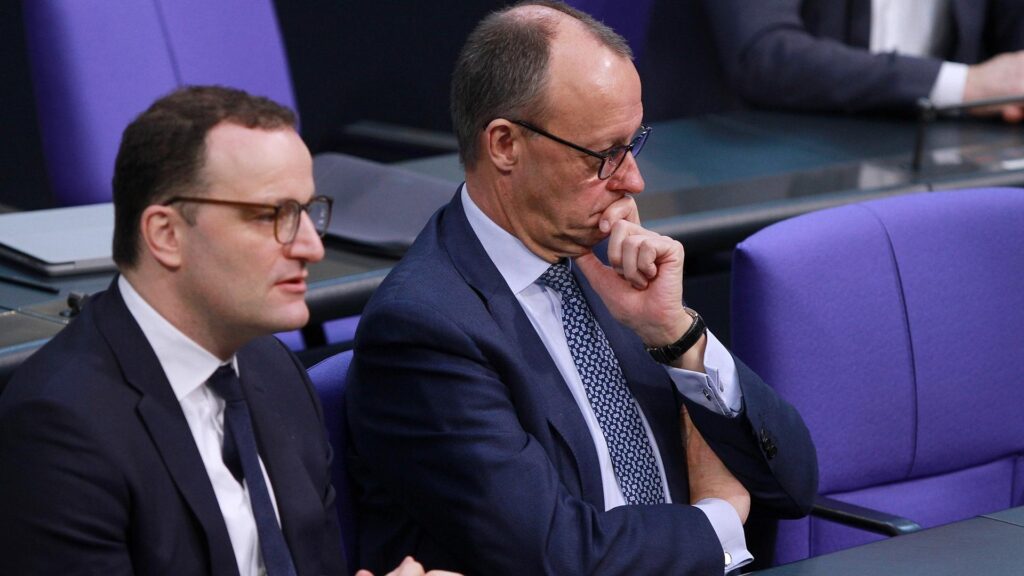 Jens Spahn und Friedrich Merz (Archiv)