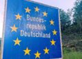 Grenzschild Bundesrepublik Deutschland (Archiv)