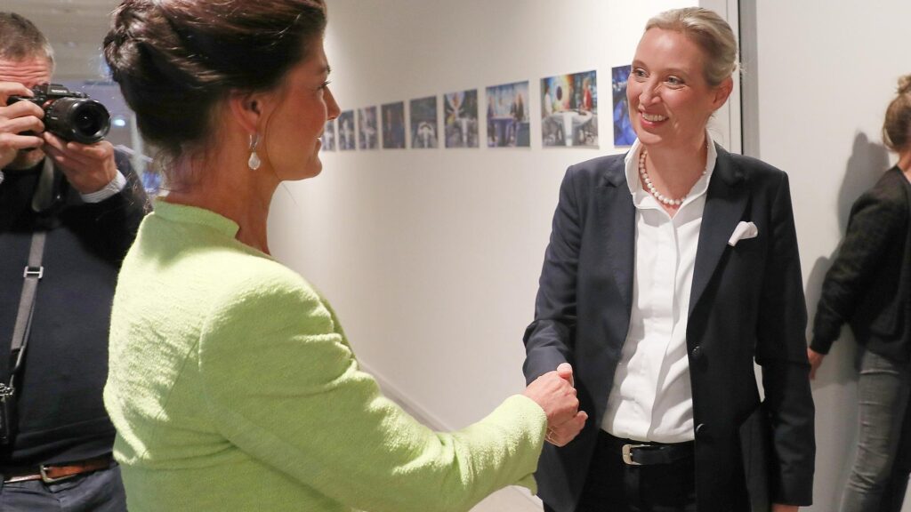 Sahra Wagenknecht und Alice Weidel (Archiv)