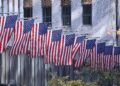 US-Fahnen (Archiv)