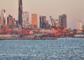 Industrieanlagen und Hafen in New York/Brooklyn (Archiv)