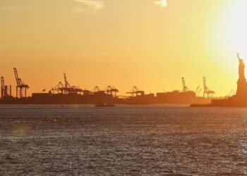 New Yorker Hafen und Freiheitsstatue (Archiv)