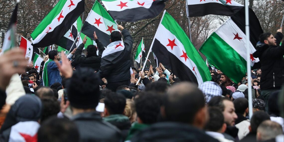 Syrer in Deutschland feiern den Sturz von Assad in Syrien (Archiv)