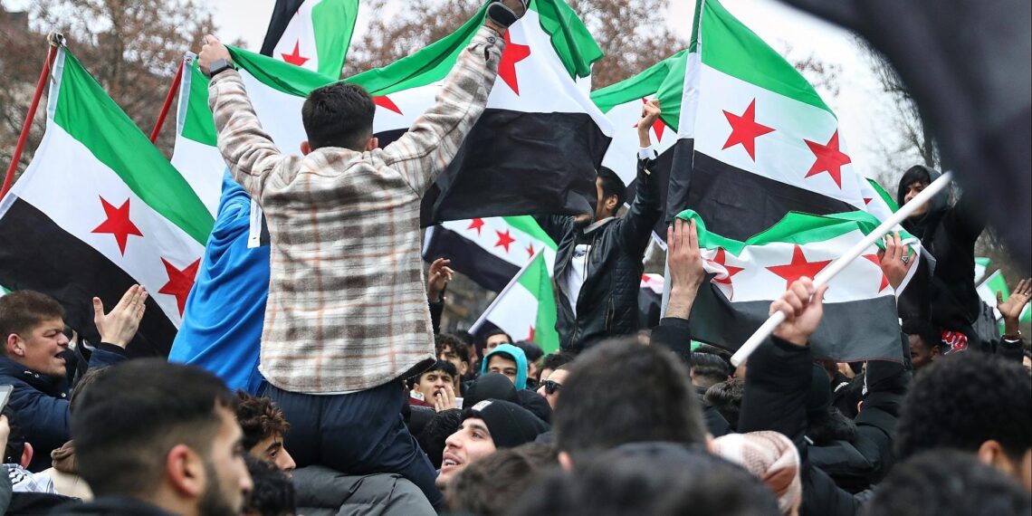 Syrer in Deutschland feiern den Sturz von Assad in Syrien (Archiv)