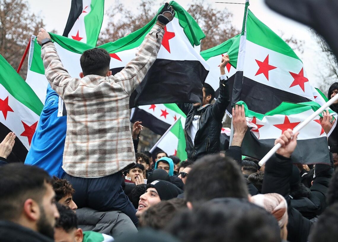 Syrer in Deutschland feiern den Sturz von Assad in Syrien (Archiv)