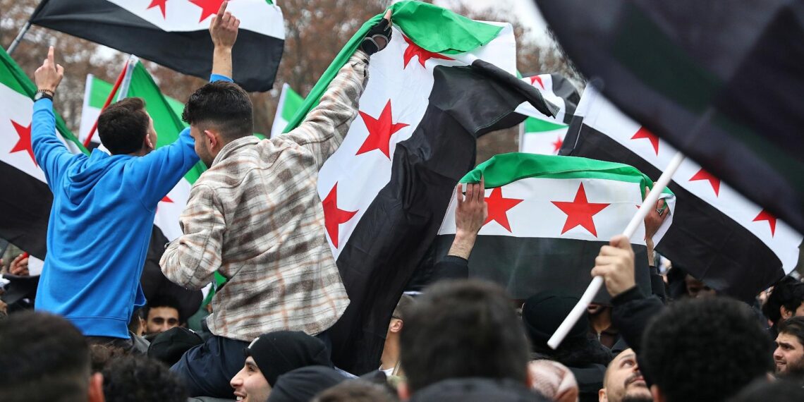 Syrer in Deutschland feiern den Sturz von Assad in Syrien (Archiv)