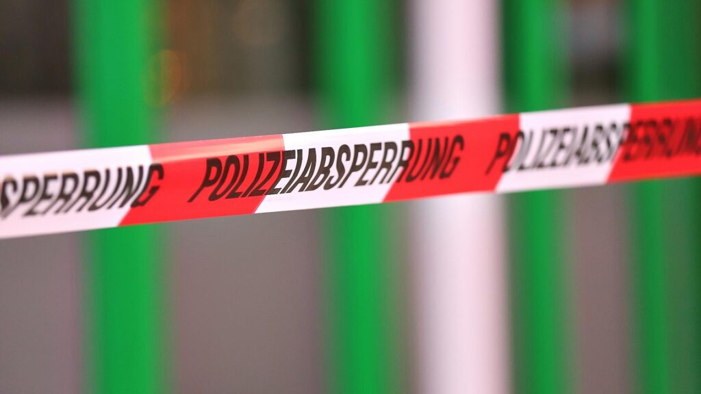 Polizeiabsperrung (Archiv)