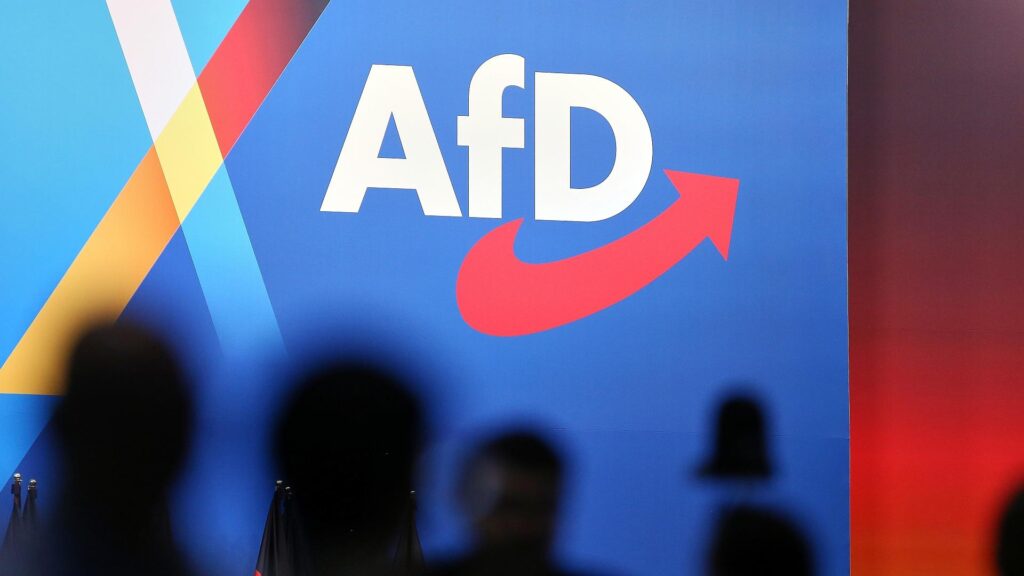 AfD-Logo auf Parteitag (Archiv)