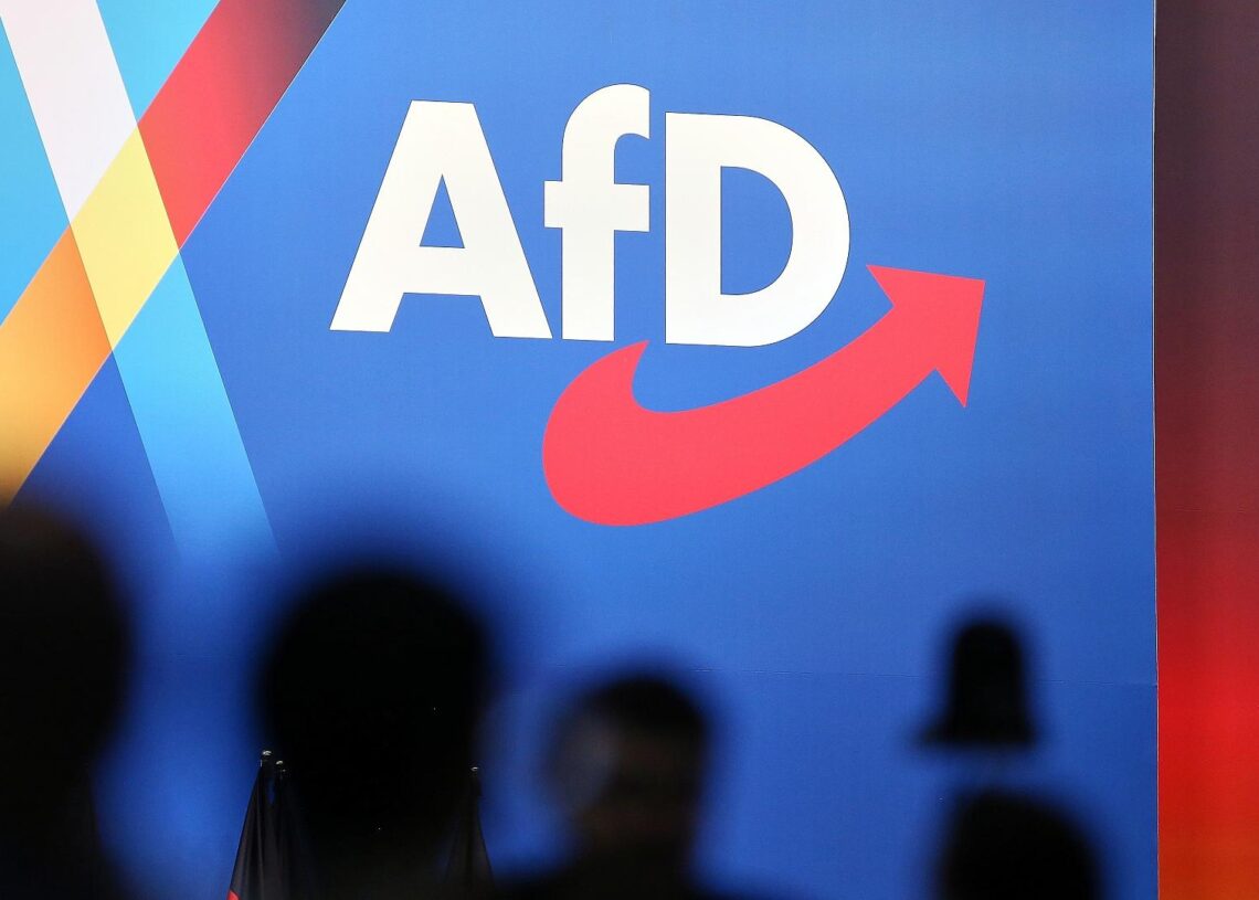AfD-Logo auf Parteitag (Archiv)