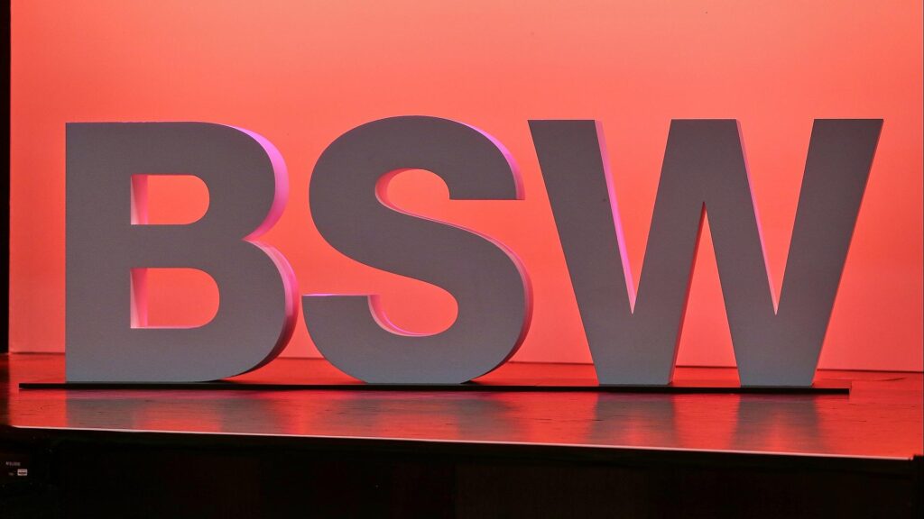 Gespräche mit AfD: Politologe prognostiziert Stimmverluste für BSW 13 BSW-Logo (Archiv)