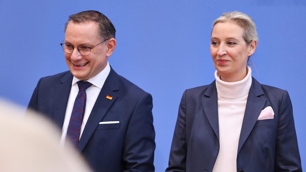Tino Chrupalla und Alice Weidel (Archiv)
