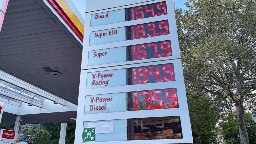 Shell-Tankstelle (Archiv)