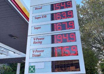 Shell-Tankstelle (Archiv)