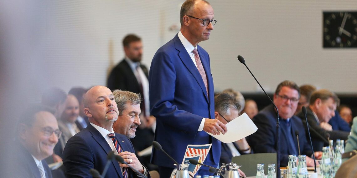 Friedrich Merz in der Unionsfraktion (Archiv)