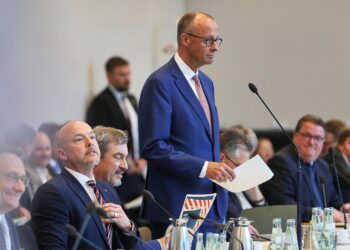 Friedrich Merz in der Unionsfraktion (Archiv)