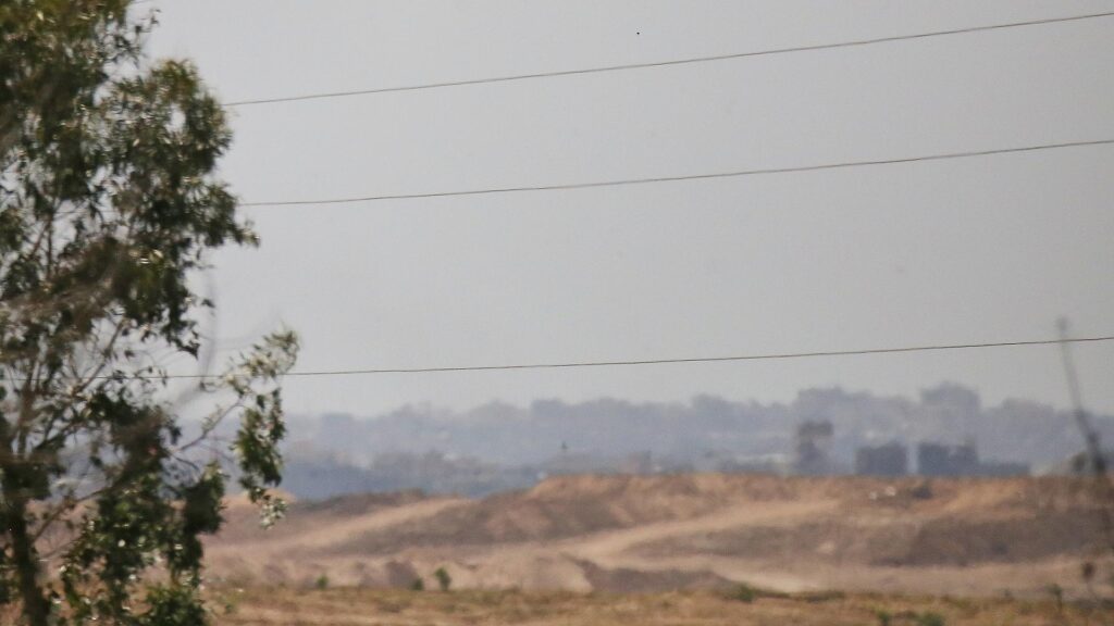 Blick von Israel in den Gazastreifen (Archiv)