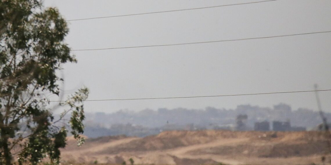 Blick von Israel in den Gazastreifen (Archiv)