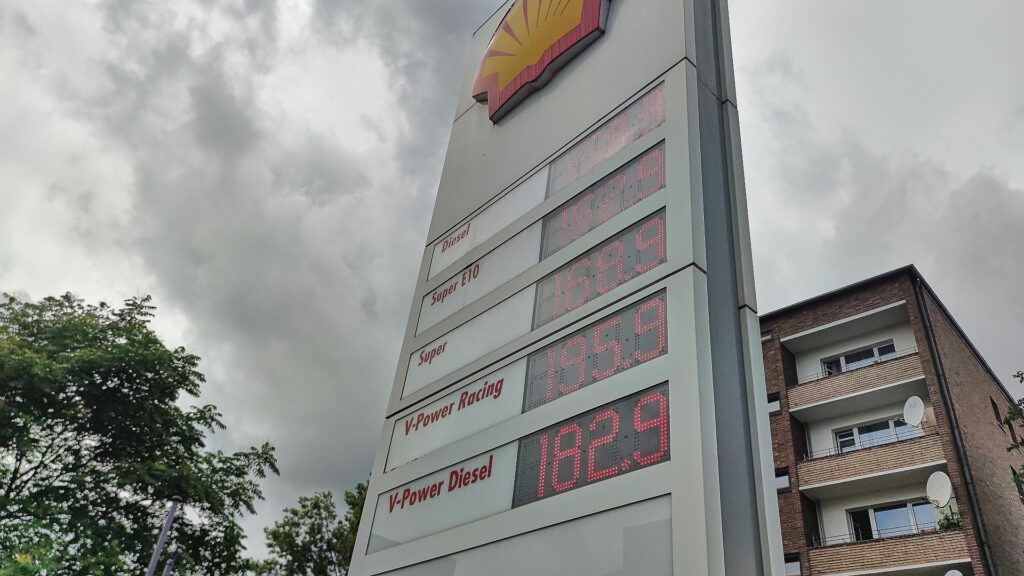 Shell-Tankstelle (Archiv)