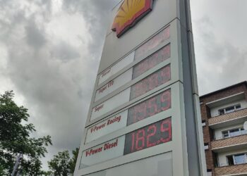 Shell-Tankstelle (Archiv)