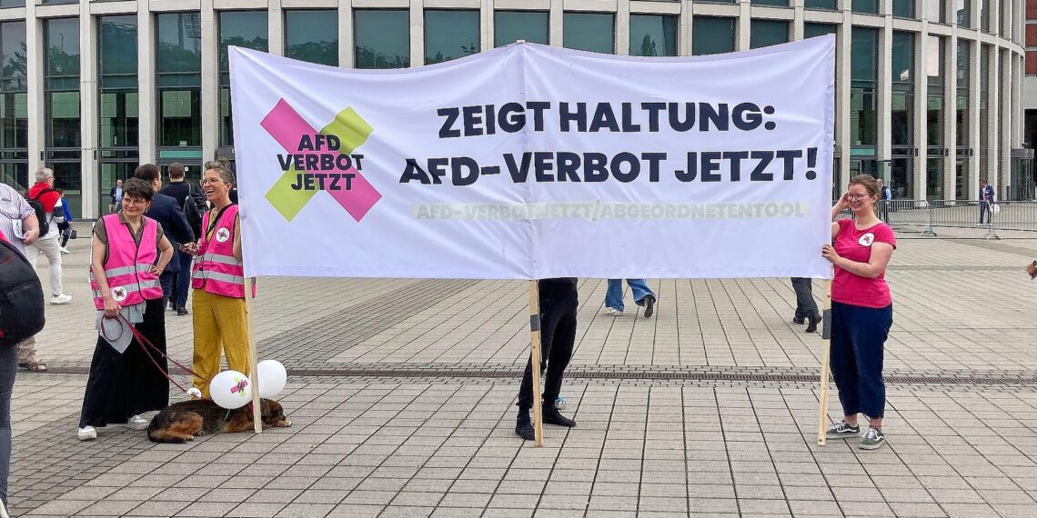 Protest für AfD-Verbot (Archiv)