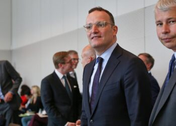 Jens Spahn in Unions-Fraktionssitzung (Archiv)