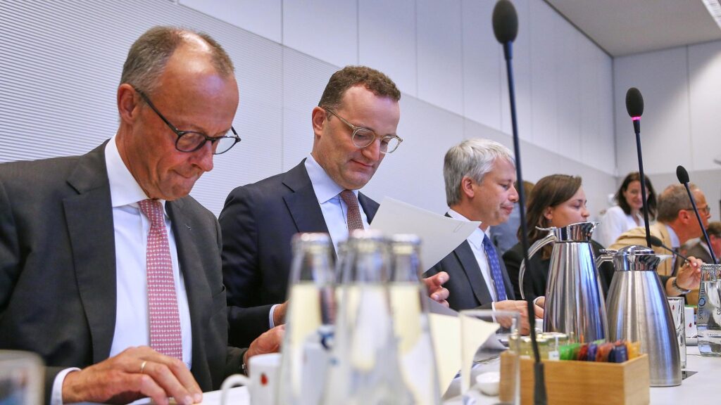 CDU/CSU-Fraktionssitzung am 07.07.2025