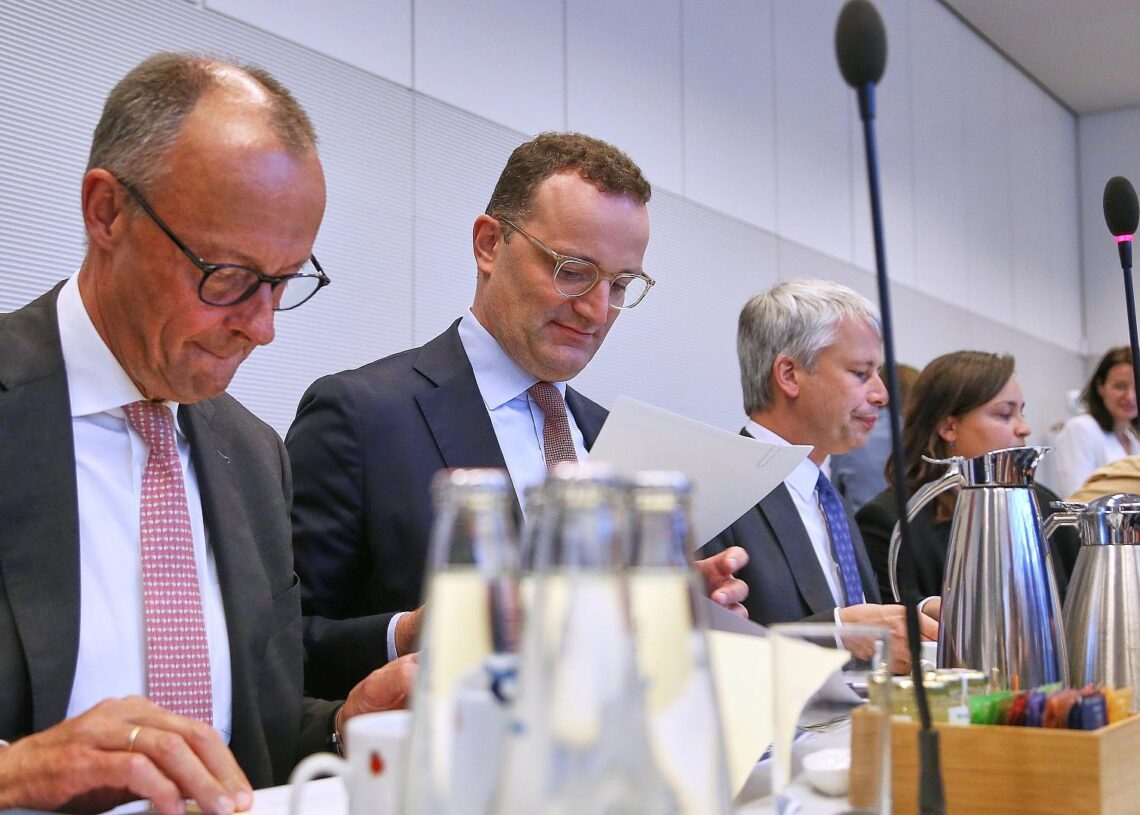 CDU/CSU-Fraktionssitzung am 07.07.2025