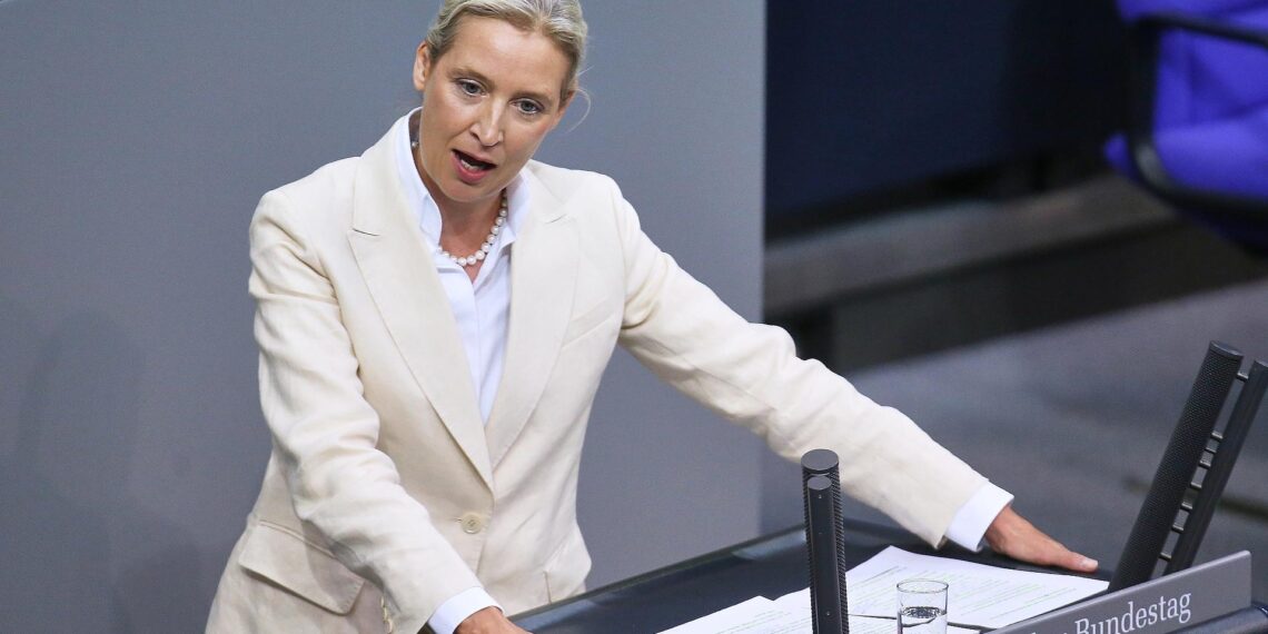 Alice Weidel am 09.07.2025