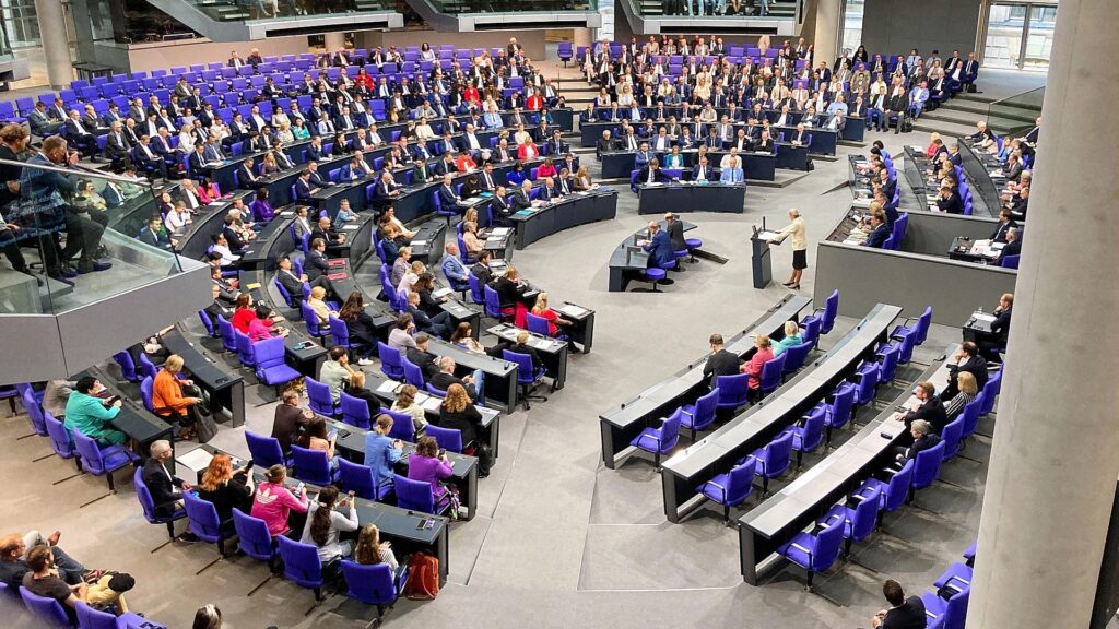 Bundestagssitzung am 09.07.2025