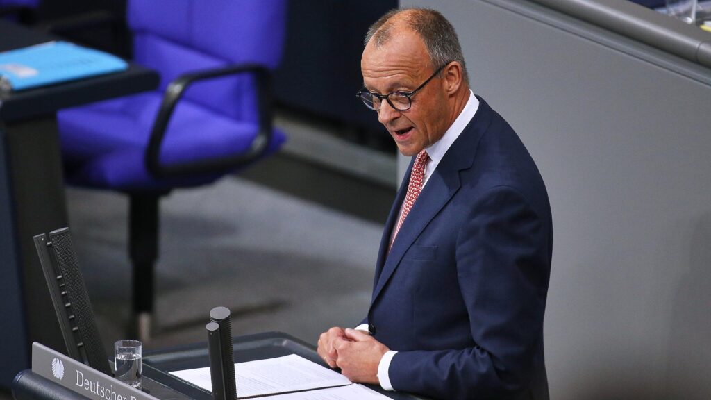 Friedrich Merz am 09.07.2025