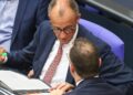Friedrich Merz und Jens Spahn am 09.07.2025